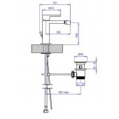 muszaki rajz mosdo csaptelep egykaros csaptelep modern lakas furdoszoba felujitas.JPG